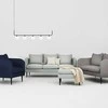 Customform Sofa, POSH Juodas 2 vietų, 89x145 cm, Pilka