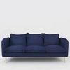 Customform Sofa, POSH WOOD 3 vietų, 89x205 cm, Rašalinė