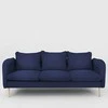 Customform Sofa, POSH WOOD 3 vietų, 89x205 cm, Rašalinė