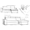 Customform Sofa, Scandic, 164x282 cm, Anglies