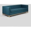 Customform Sofa, Skandinaviška, 82x151 cm, Anglies spalva