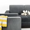Customform Sofa, Stabilus, 95x165 cm, Pilka