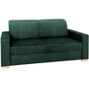 Customform Sofa, STABLE dvivietė, 0.95x1.65 m, Avokadas