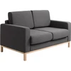 Customform Sofa, Topic, 88x220 cm, Juoda