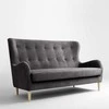 Customform Sofa, TOPIC WOOD, 210x88 cm, Gili jūra