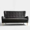 Customform Sofa, TOPIC WOOD, 210x88 cm, Gili jūra