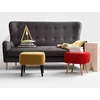 Customform Sofa, TOPIC WOOD, 210x88 cm, Gili jūra