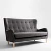 Customform Sofa, TOPIC WOOD, 210x88 cm, Gili jūra
