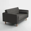 Customform Sofa, TOPIC WOOD, 88x162 cm, Anglies spalva