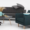Customform Sofa, TOPIC WOOD, 88x210 cm, Anglies