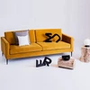 Customform Sofa, VERGAN, 212x88 cm, Juoda