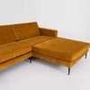 Customform Sofa, VERGAN P, 182x297 cm, Passion Fruit