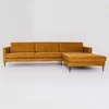 Customform Sofa, VERGAN P, 182x297 cm, Passion Fruit