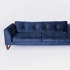 Customform Sofa, ZUGO, 84x178 cm, Ciberžolė