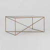 Customform Šoninis stalas, MEMO METAL, 50x50 cm, Juoda
