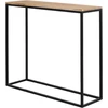 Customform Šoninis stalas, SIDER METAL, 0.5x0.7 m, Juodas