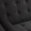 Customform Stalas, Obroos, 200x100 cm, Juodas