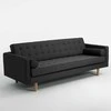 Customform Stalas, SHERWOOD, 200x100 cm, Juodas