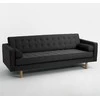 Customform Stalas, SHERWOOD, 200x100 cm, Juodas