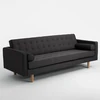 Customform Stalas, SHERWOOD, 200x100 cm, Juodas