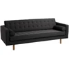 Customform Stalas, SHERWOOD, 200x100 cm, Juodas