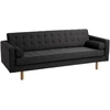 Customform Stalas, SHERWOOD, 200x100 cm, Juodas