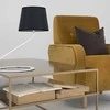 Customform Stalinė lempa, SHADE LAMP, 35x35x40 cm, Balta/Juoda
