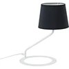 Customform Stalinė lempa, SHADE LAMP, 35x35x40 cm, Balta/Juoda