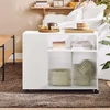 Sobuy Spausdintuvo stalas Spausdintuvo stovas Dokumentų spinta FBT142-W