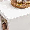 Sobuy Spausdintuvo stalas Spausdintuvo stovas Dokumentų spinta FBT142-W