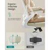 Songmics Ergonomiška biuro kėdė su tinkleliu cappuccino beige