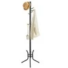 Songmics Drabužių kabykla su kabliukais RCR028B01, juoda
