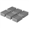 Songmics Spintos dėklai 42 x 30 x 17 cm 6 vnt.