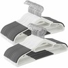 Songmics Plastikinių striukių pakabų rinkinys po 50 vnt