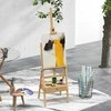 Vinsetto Sulankstomas medinis molbertas su laikikliu, skirtas iki 92 cm aukščio drobėms