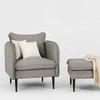 Fotelis Customform Kėdė, POSH Juodas, 89x80x90 cm, Juoda