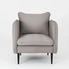 Fotelis Customform Kėdė, POSH Juodas, 89x80x90 cm, Juoda