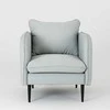 Fotelis Customform Kėdė, POSH Juodas, 89x80x90 cm, Platina Pilka
