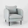 Fotelis Customform Kėdė, POSH Juodas, 89x80x90 cm, Platina Pilka