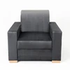 Fotelis Customform Kėdė, STABLE, 95x90x82 cm, Gelsvai Pilka