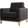 Fotelis Customform Sofa, Willy, 97x230 cm, Tamsus Houndstooth