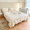 Home4You Pledas MIMOSA XL 200x230cm, baltas