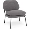 Fotelis Promotions Akcentinė kėdė, 62x76x80 cm, pilka