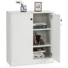 Promotions Sandėliavimo spintelė su 3 lentynomis 72x34x85,5 cm balta/juoda