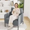 Fotelis Promotions Vienvietė sofa, 73x79x79 cm, pilka