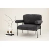 Fotelis Venture Design Rankinė kėdė, Tillberga x Josefin Lustig, 87x83x95 cm, Tamsiai pilka