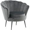 Fotelis Venture Design Sofa, Calais viengulė, 77x76x83 cm, Tamsiai pilka