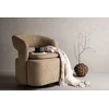 Fotelis Venture Design Vieno sėdynės sofa, Laurel, 72x75x69 cm, Bėžinės spalva