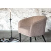 Fotelis Venture Design Vieno žmogaus sofa, purvinas, 64x70x83 cm, rudas