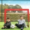 Songmics Futbolo vartai vaikams raudoni
